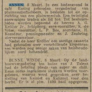 1922-03-08 Vereniging Kroller pluimvee vereniging