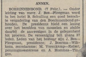 1942-02-10 Vereniging boerinnenbond hommes tingen voorenkamp